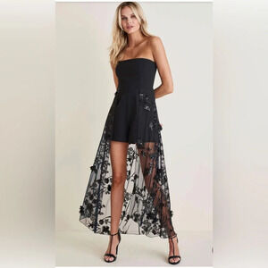 Sequin Applique Overlay Romper